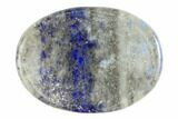 1.5" Polished Lapis Lazuli Worry Stones - Photo 2